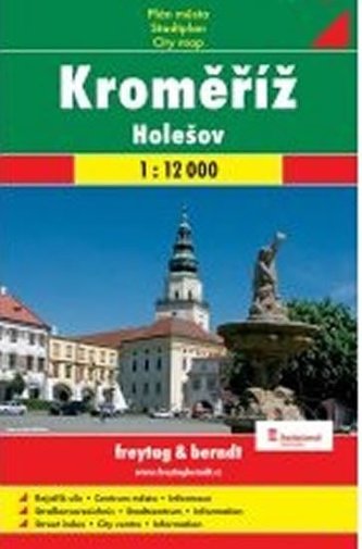 Kroměříž, Holešov mapa 1:12 000