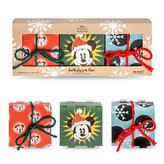 Mad Beauty Dárková sada Mickey Jingle All The Way Bath Fizzer Trio Square child