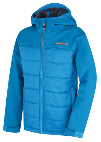 Dětská softshell plněná bunda Swany K blue - 122