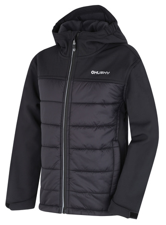 Dětská softshell plněná bunda Swany K black - 122