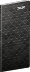 Vreckový diár Čierny kov 2020