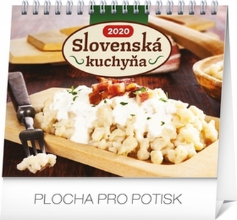 Stolový kalendár Slovenská kuchyňa 2020