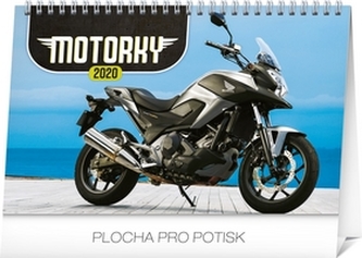 Stolový kalendár Motorky 2020