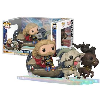 Funko POP Ride Super Deluxe: Thor Love & Thunder - Thor w/Goat Boat