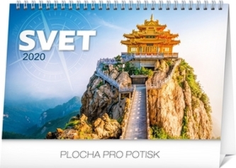 Stolový kalendár Svet 2020