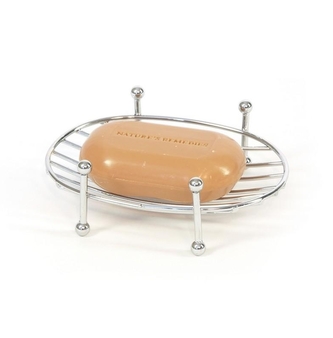 Mýdlenka drát chrom 13x10x4cm  AWD0062