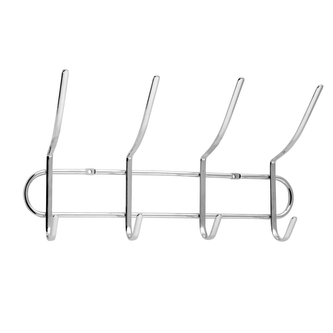 Věšák 4 dvojháčky chrom  AWD0621