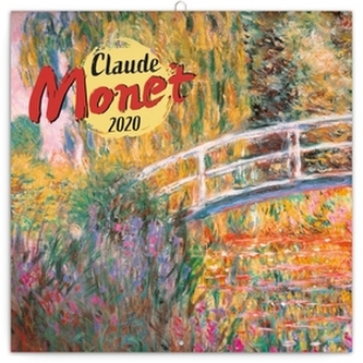 Poznámkový kalendář Claude Monet 2020