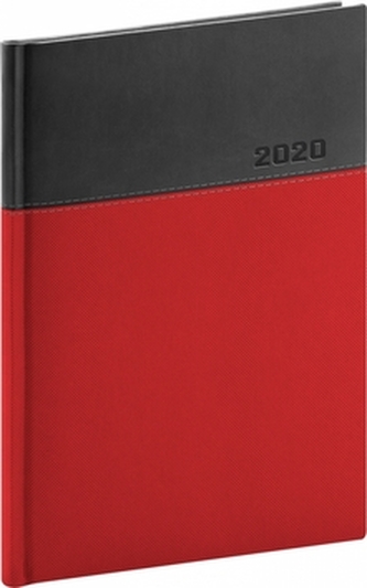 Denní diář Dado 2020 červenočerný