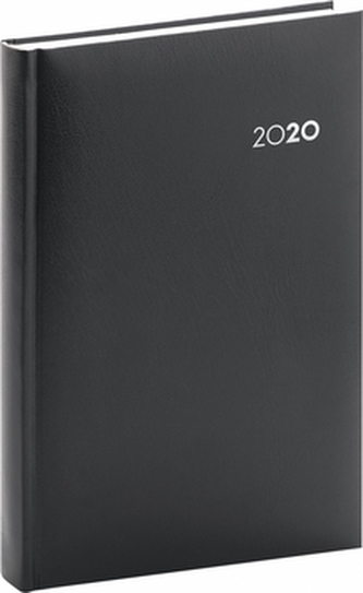 Denní diář Balacron 2020 černý