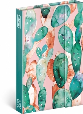 Týdenní magnetický diář Kaktusy 2020