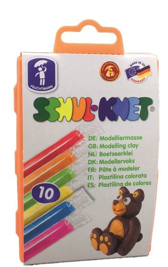 FEUCHTMANN SK Pevná netvrdnoucí modelína School Box