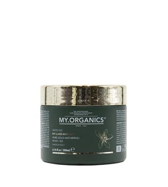 My.Organics My.Luxe Hair Mask Pure Gold And Neroli pH 4.0 - 5.0 exkluzivní přírodní maska se zlatem a neroli 200 ml
