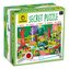 LUDATTICA Les - tajemné puzzle s lupou 24 dílků
