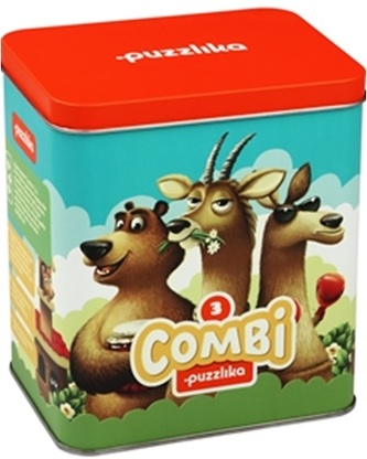 CUBIKA Puzzle Combi III Lesní zvířátka