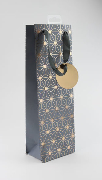 Taška lahev Bronzový vzor - Dárkové tašky