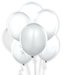 7ks Bílých Balónky vhodné na svatební výzdobu - Alvarak