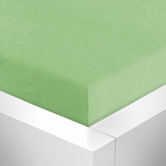 Prostěradlo Korall micro - sv zelená - 90x200