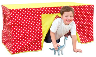 Dětský stan na stůl - puntík