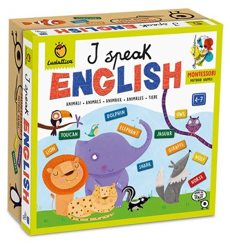 LUDATTICA Mluvím anglicky - Montessori stolní hra