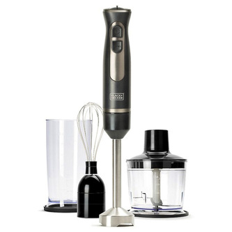 Mixér Black+Decker, BXHBA800E, tyčový, víceúčelový, funkce Turbo, 800 W