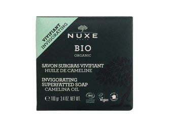 NUXE Bio Organic Tuhé mýdlo Invigorating Superfatted Soap 100 g Camelina Oil pro ženy