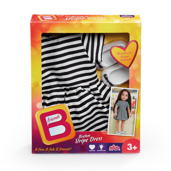 Obleček - Pruhovane šaty