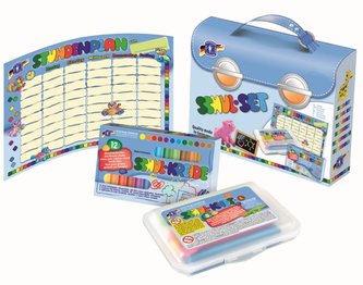 FEUCHTMANN SK Pevná netvrdnoucí modelína School Set