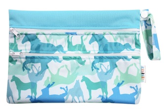 Pytel dvoukomorový (PUL) - Divocí koně XS