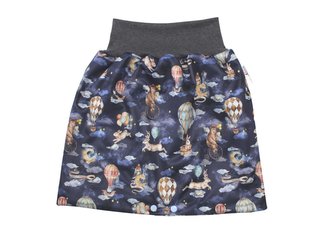 BIO Noční sukýnka - Balónový sen__VELIKOST:L