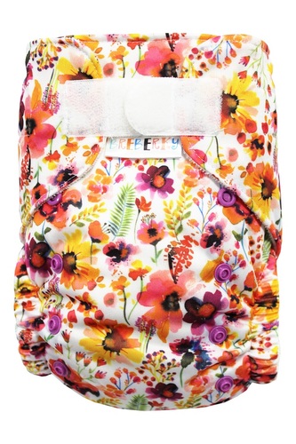 BIO Bambusová kapsová plenka (M) - Letní louka SZ