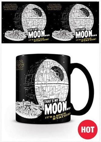 Star Wars - Proměňovací hrnek - That´s No Moon