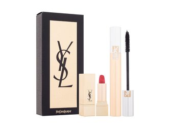 Yves Saint Laurent Volume Effet Faux Cils řasenka Mascara Volume Effet Faux Cils 7,5 ml + rtěnka Rouge Pur Couture 1,3 g 1