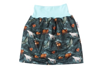 BIO Noční sukýnka - Kanadská noc__VELIKOST:L