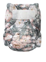 BIO Bambusová kapsová plenka (S) - Vrabčák v růžích SZ