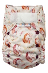 BIO Bambusová kapsová plenka (M) - Zasněný jednorožec SZ