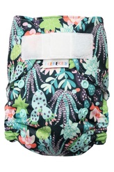 BIO Bambusová kapsová plenka (S) - Kaktusy a sukulenty SZ