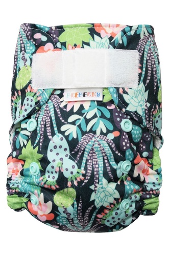 BIO Bambusová kapsová plenka (S) - Kaktusy a sukulenty SZ