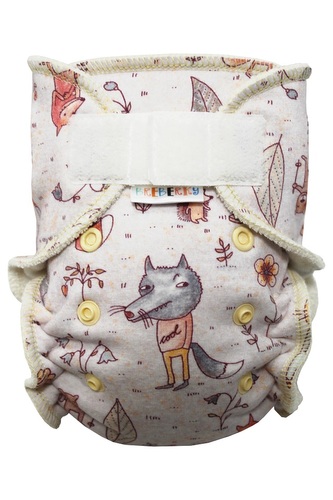 BIO Kalhotková plenka s GOTS (S) - Vlk a přátelé SZ