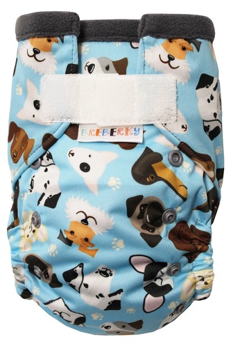 Kapsová plenka (M), bez křidélek - Veselí pejsci SZ