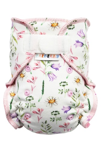 Kalhotková plenka (S) - Jarní zvonění SZ, sv.růžový velur