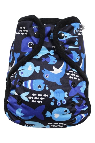 Svrchní kalhotky (M), bez křidélek - Paryby PAT