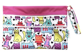 Pytel dvoukomorový (PUL) - Kočky XS