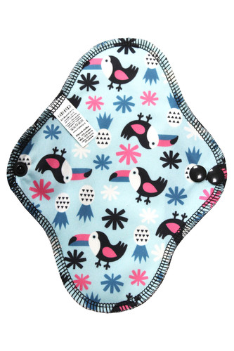 Slipová vložka (PUL) - Tukan, černý velur (kojenecký plyš)