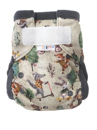 Kapsová plenka (S) - Vlk na koloběžce SZ