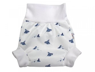 Natahovací svrchní kalhotky PUL - Rejnoci__VELIKOST:S (4-7kg)