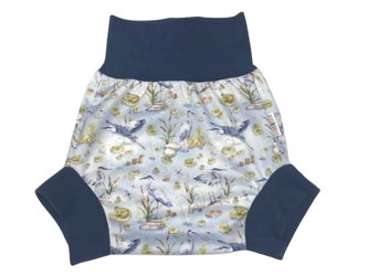 Natahovací svrchní kalhotky PUL - Volavka__VELIKOST:XL (11-14kg)