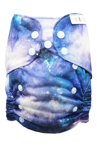 BIO Bambusová kapsová plenka (M) - Galaxie PAT