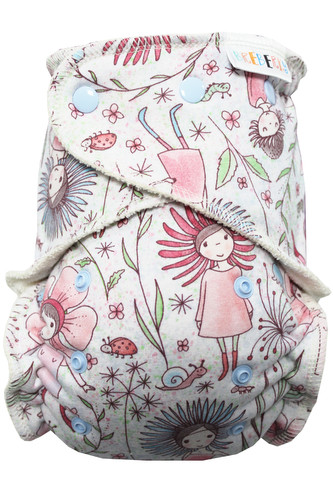 BIO Kalhotková plenka s GOTS (M) - Květinářka PAT