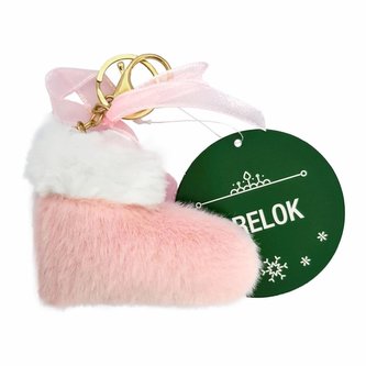 Brelok bucik różowy